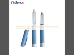 Tek kullanımlık çoklu dozlu Pen Enjekteci Çek- it 3 ml kartuşla kullanılır